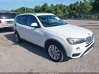 2017 Bmw X3 Sdrive28i White vin: 5UXWZ7C37H0X42002