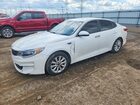 2016 Kia Optima Lx White vin: 5XXGT4L32GG019094