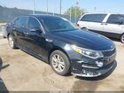 2018 Kia Optima Lx Black vin: 5XXGT4L36JG217653