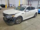 2019 Kia Optima Lx White vin: 5XXGT4L38KG322826