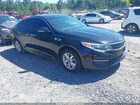 2016 Kia Optima Lx Black vin: 5XXGT4L39GG086646