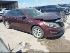2016 Kia Optima Lx Red vin: 5XXGT4L39GG105342