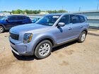 2022 Kia Telluride Lx Silver vin: 5XYP24HC9NG217370