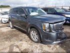 2021 Kia Telluride Lx Gray vin: 5XYP2DHC1MG148527