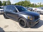 2021 Kia Telluride Sx Черный vin: 5XYP5DHC7MG095713