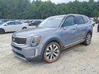 2021 Kia Telluride S Gray vin: 5XYP6DHC2MG106307