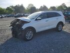 2017 Kia Sorento Lx White vin: 5XYPGDA30HG235692
