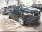2016 Kia Sorento 2.4l Lx Черный vin: 5XYPGDA34GG093586