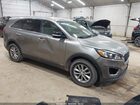 2017 Kia Sorento 2.4l Lx Gray vin: 5XYPGDA35HG335142