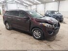 2016 Kia Sorento 2.4l Lx Purple vin: 5XYPGDA37GG025055