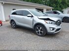 2017 Kia Sorento 3.3l Ex Silver vin: 5XYPH4A58HG315501