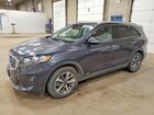 2019 Kia Sorento Ex V6 Gray vin: 5XYPHDA57KG515759