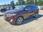 2016 Kia Sorento Sx V6 Burgundy vin: 5XYPKDA54GG069708