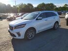 2019 Kia Sorento Sx Limited V6 White vin: 5XYPKDA58KG540400