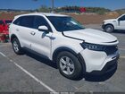 2021 Kia Sorento Lx White vin: 5XYRG4LC0MG037470