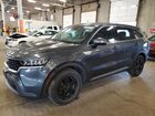 2022 Kia Sorento Lx Gray vin: 5XYRG4LC4NG100961