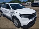 2022 Kia Sorento Lx White vin: 5XYRGDLC2NG121243