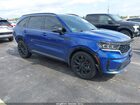 2021 Kia Sorento Sx Blue vin: 5XYRK4LF1MG073547