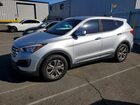 2016 Hyundai Santa Fe Sport 2.4l Silver vin: 5XYZT3LB5GG350239