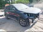 2016 Hyundai Santa Fe Sport 2.4l Blue vin: 5XYZT3LB6GG373285