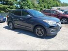 2017 Hyundai Santa Fe Sport 2.4l Blue vin: 5XYZT3LB7HG404612