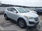 2016 Hyundai Santa Fe Sport 2.4l Silver vin: 5XYZTDLB2GG328074