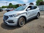 2018 Hyundai Santa Fe Sport 2.4l Silver vin: 5XYZTDLB6JG544517