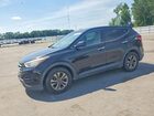 2016 Hyundai Santa Fe Sport 2.4l Black vin: 5XYZTDLB7GG340429