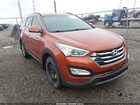 2016 Hyundai Santa Fe Sport 2.4l Orange vin: 5XYZU3LB1GG353894
