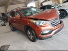 2017 Hyundai Santa Fe Sport 2.4l Orange vin: 5XYZU3LB7HG489111