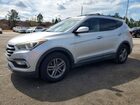 2017 Hyundai Santa Fe Sport 2.4l Silver vin: 5XYZU3LBXHG445345