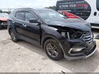 2017 Hyundai Santa Fe Sport 2.4l Черный vin: 5XYZUDLB9HG387606