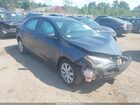 2016 Toyota Corolla Le Gray vin: 5YFBURHE0GP483667