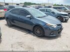 2016 Toyota Corolla S Gray vin: 5YFBURHE2GP415354