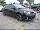 2016 Toyota Corolla S Plus Black vin: 5YFBURHE3GP564341