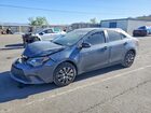 2016 Toyota Corolla Le Gray vin: 5YFBURHE4GP477063