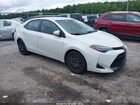 2017 Toyota Corolla Le White vin: 5YFBURHE4HP635516