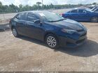 2019 Toyota Corolla Le Dark Blue vin: 5YFBURHE4KP928016