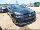 2017 Toyota Corolla Se Черный vin: 5YFBURHE7HP654979
