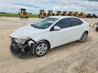 2016 Toyota Corolla Le Белый vin: 5YFBURHEXGP404246