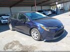 2021 Toyota Corolla Le Dark Blue vin: 5YFEPMAE2MP205432