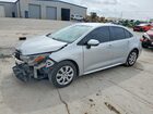 2022 Toyota Corolla Le Silver vin: 5YFEPMAE2NP275188