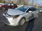 2022 Toyota Corolla Le Silver vin: 5YFEPMAE3NP377051