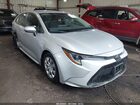 2021 Toyota Corolla Le Silver vin: 5YFEPMAE4MP198645
