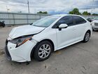 2022 Toyota Corolla Le White vin: 5YFEPMAE6NP273475