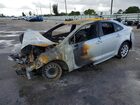 2022 Toyota Corolla Le Серебряный vin: 5YFEPMAE6NP305048