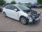 2022 Toyota Corolla Le Белый vin: 5YFEPMAE7NP275705