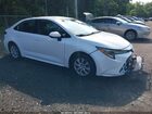 2022 Toyota Corolla Le White vin: 5YFEPMAE8NP331229