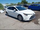 2022 Toyota Corolla Le White vin: 5YFEPMAEXNP276881