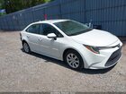2020 Toyota Corolla Le White vin: 5YFEPRAE0LP037303
